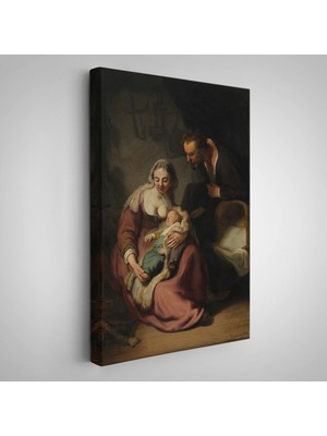 Rembrandt - Kutsal Aile Tablo - The Holy FAMILY-7431