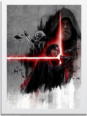 Dizi- Film Karakter ve Afişleri Mdf Plastik Çerçeveli Dekoratif Tablo 01