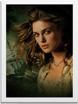 Dizi- Film Karakter ve Afişleri Mdf Plastik Çerçeveli Dekoratif Tablo 01