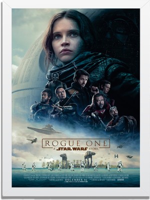 Dizi- Film Karakter ve Afişleri Mdf Plastik Çerçeveli Dekoratif Tablo 01