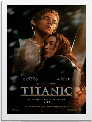 Dizi- Film Karakter ve Afişleri Mdf Plastik Çerçeveli Dekoratif Tablo 01