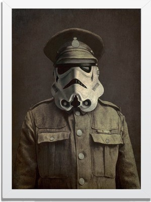 Dizi- Film Karakter ve Afişleri Mdf Plastik Çerçeveli Dekoratif Tablo 01