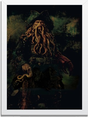 Dizi- Film Karakter ve Afişleri Mdf Plastik Çerçeveli Dekoratif Tablo 01