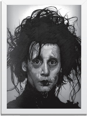 Dizi- Film Karakter ve Afişleri Mdf Plastik Çerçeveli Dekoratif Tablo 01