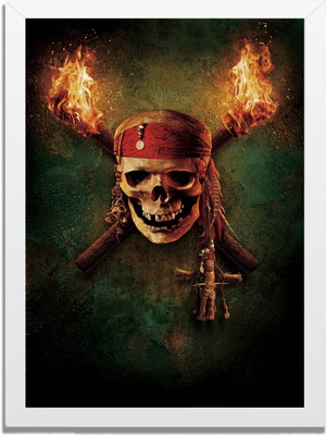 Dizi- Film Karakter ve Afişleri Mdf Plastik Çerçeveli Dekoratif Tablo 01