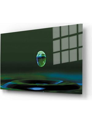 Marsilyan Doğa, Manzara 3D Dekoratif Baskı Yatay Cam Tablo 01