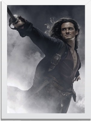 Dizi- Film Karakter ve Afişleri Mdf Plastik Çerçeveli Dekoratif Tablo 01