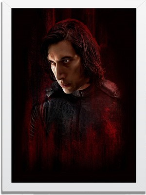 Dizi- Film Karakter ve Afişleri Mdf Plastik Çerçeveli Dekoratif Tablo 01