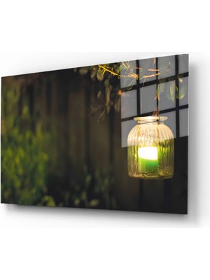 Marsilyan Doğa, Manzara 3D Dekoratif Baskı Yatay Cam Tablo 01