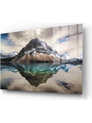 Marsilyan Doğa, Manzara 3D Dekoratif Baskı Yatay Cam Tablo 01