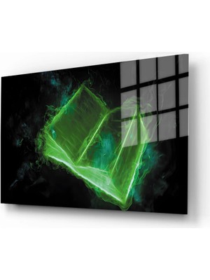 Marsilyan Doğa, Manzara 3D Dekoratif Baskı Yatay Cam Tablo 01