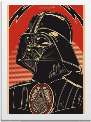 Dizi- Film Karakter ve Afişleri Mdf Plastik Çerçeveli Dekoratif Tablo 01