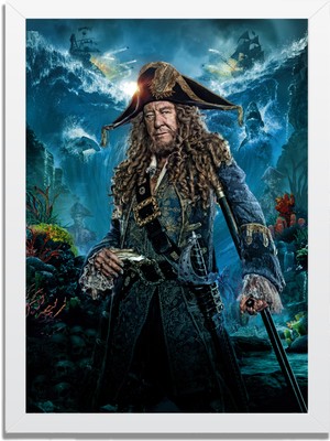 Dizi- Film Karakter ve Afişleri Mdf Plastik Çerçeveli Dekoratif Tablo 01