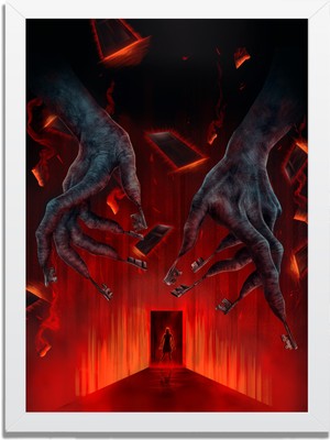 Dizi- Film Karakter ve Afişleri Mdf Plastik Çerçeveli Dekoratif Tablo 01