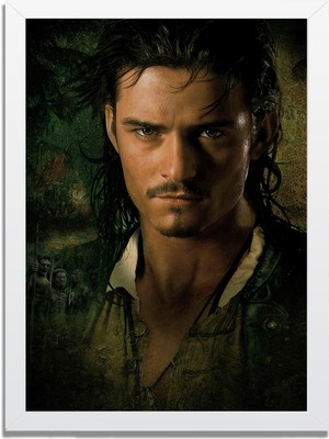 Dizi- Film Karakter ve Afişleri Mdf Plastik Çerçeveli Dekoratif Tablo 01