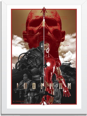 Dizi- Film Karakter ve Afişleri Mdf Plastik Çerçeveli Dekoratif Tablo 01