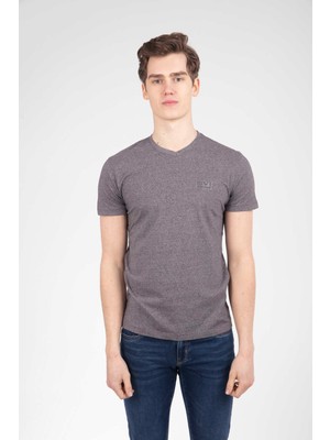 Voltaj Tyler Erkek Tişört Kahverengi