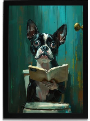 Yapay Zeka Görselli Mdf Plastik Çerçeveli Dekoratif Tablo