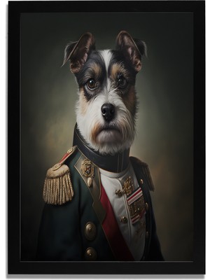 Yapay Zeka Görselli Mdf Plastik Çerçeveli Dekoratif Tablo