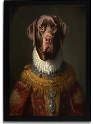 Yapay Zeka Görselli Mdf Plastik Çerçeveli Dekoratif Tablo