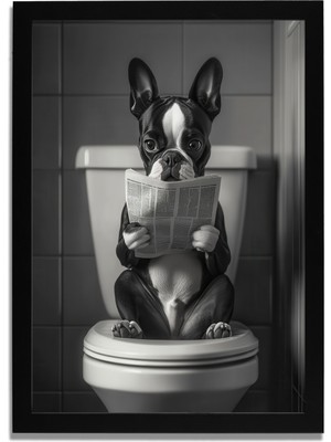 Yapay Zeka Görselli Mdf Plastik Çerçeveli Dekoratif Tablo