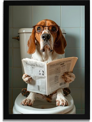 Yapay Zeka Görselli Mdf Plastik Çerçeveli Dekoratif Tablo