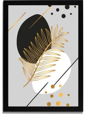 Yapay Zeka Görselli Mdf Plastik Çerçeveli Dekoratif Tablo