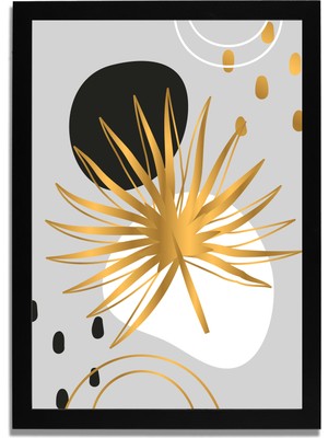 Yapay Zeka Görselli Mdf Plastik Çerçeveli Dekoratif Tablo