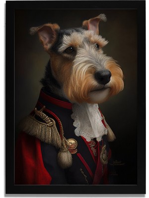 Yapay Zeka Görselli Mdf Plastik Çerçeveli Dekoratif Tablo