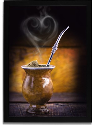 Yapay Zeka Görselli Mdf Plastik Çerçeveli Dekoratif Tablo