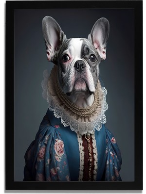 Yapay Zeka Görselli Mdf Plastik Çerçeveli Dekoratif Tablo