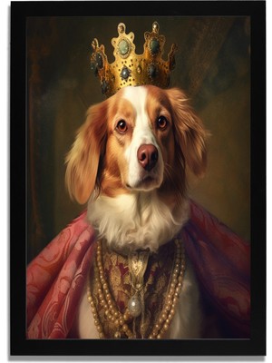 Yapay Zeka Görselli Mdf Plastik Çerçeveli Dekoratif Tablo