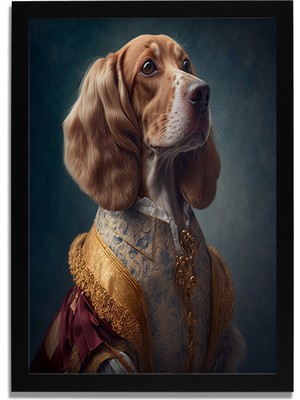 Yapay Zeka Görselli Mdf Plastik Çerçeveli Dekoratif Tablo