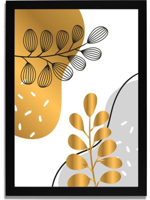 Yapay Zeka Görselli Mdf Plastik Çerçeveli Dekoratif Tablo