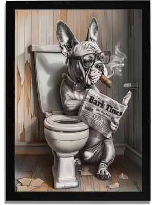 Yapay Zeka Görselli Mdf Plastik Çerçeveli Dekoratif Tablo