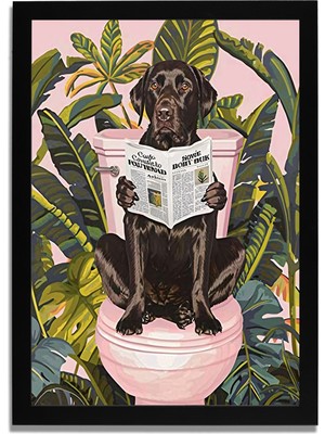 Yapay Zeka Görselli Mdf Plastik Çerçeveli Dekoratif Tablo