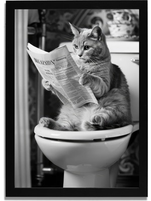 Yapay Zeka Görselli Mdf Plastik Çerçeveli Dekoratif Tablo