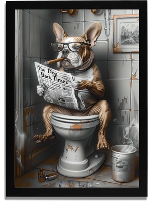 Yapay Zeka Görselli Mdf Plastik Çerçeveli Dekoratif Tablo