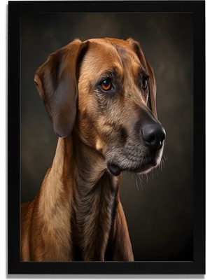 Yapay Zeka Görselli Mdf Plastik Çerçeveli Dekoratif Tablo