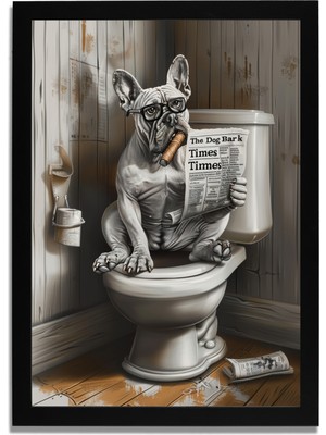 Yapay Zeka Görselli Mdf Plastik Çerçeveli Dekoratif Tablo