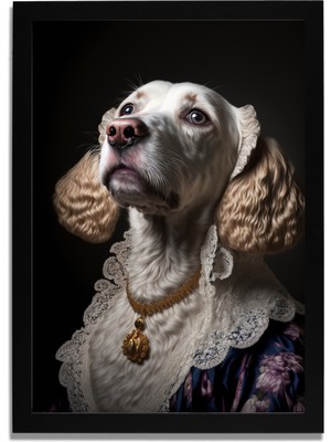 Yapay Zeka Görselli Mdf Plastik Çerçeveli Dekoratif Tablo