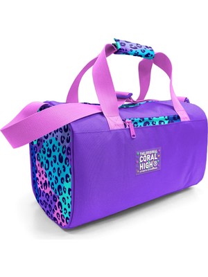 Coral High Mor Leopar Desenli Spor Çantası 27532