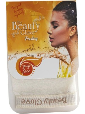 Beauty Glove Yüz Kesesi 1 Adet Normal Cilt Tipi için Doğal Malzeme ile Etkili Peeling