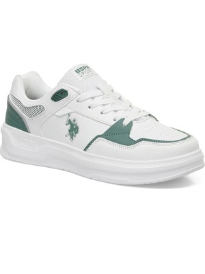 U.s Polo Assn. Alucard Erkek Ayakkabi - Beyaz Yesil