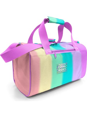 Coral High Renkli Çizgili Desenli Spor Çantası 27530