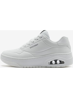 Skechers Uno Court Erkek Beyaz Sneakers 183145 Wht