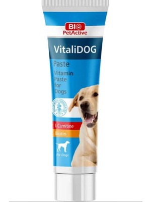 Bio PetActive VitaliDog L-Carnitine ve Biotinli Köpek Pastası 100 Ml