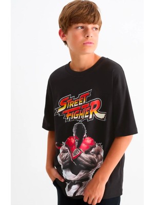 Seabubbles Street Fighter Erkek Çocuk Tişört