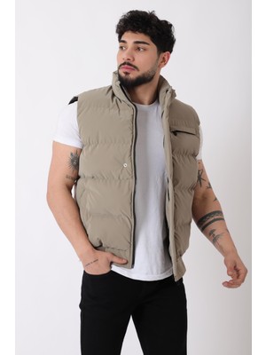 Stil Kombin Göğüs Cepli Bel Lastili Nova Yelek Bl 1722_60323