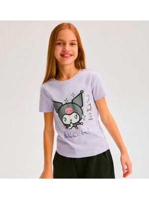 Kuromi Kız Çocuk Tişört